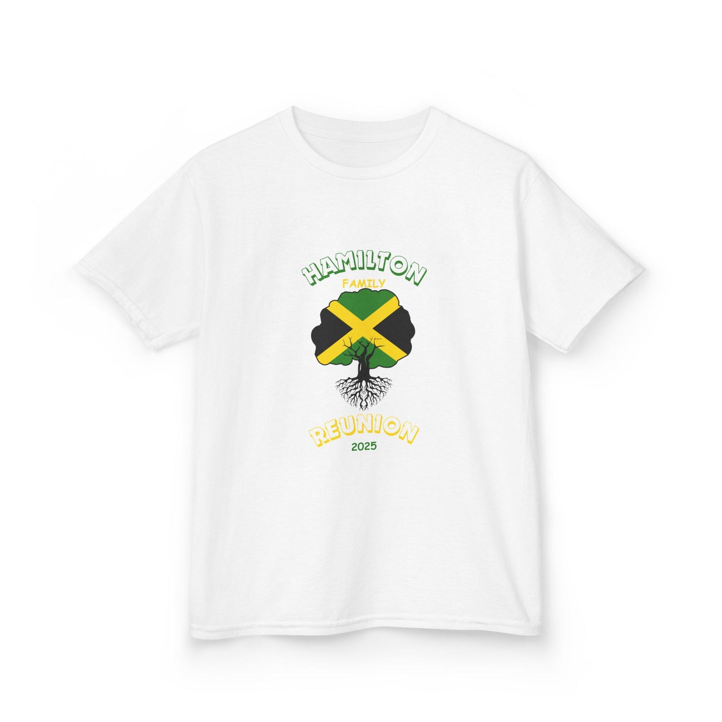 Hamilton Family Reunion Kids Tee, Lightweight Cotton Shirt for Kids Unisex