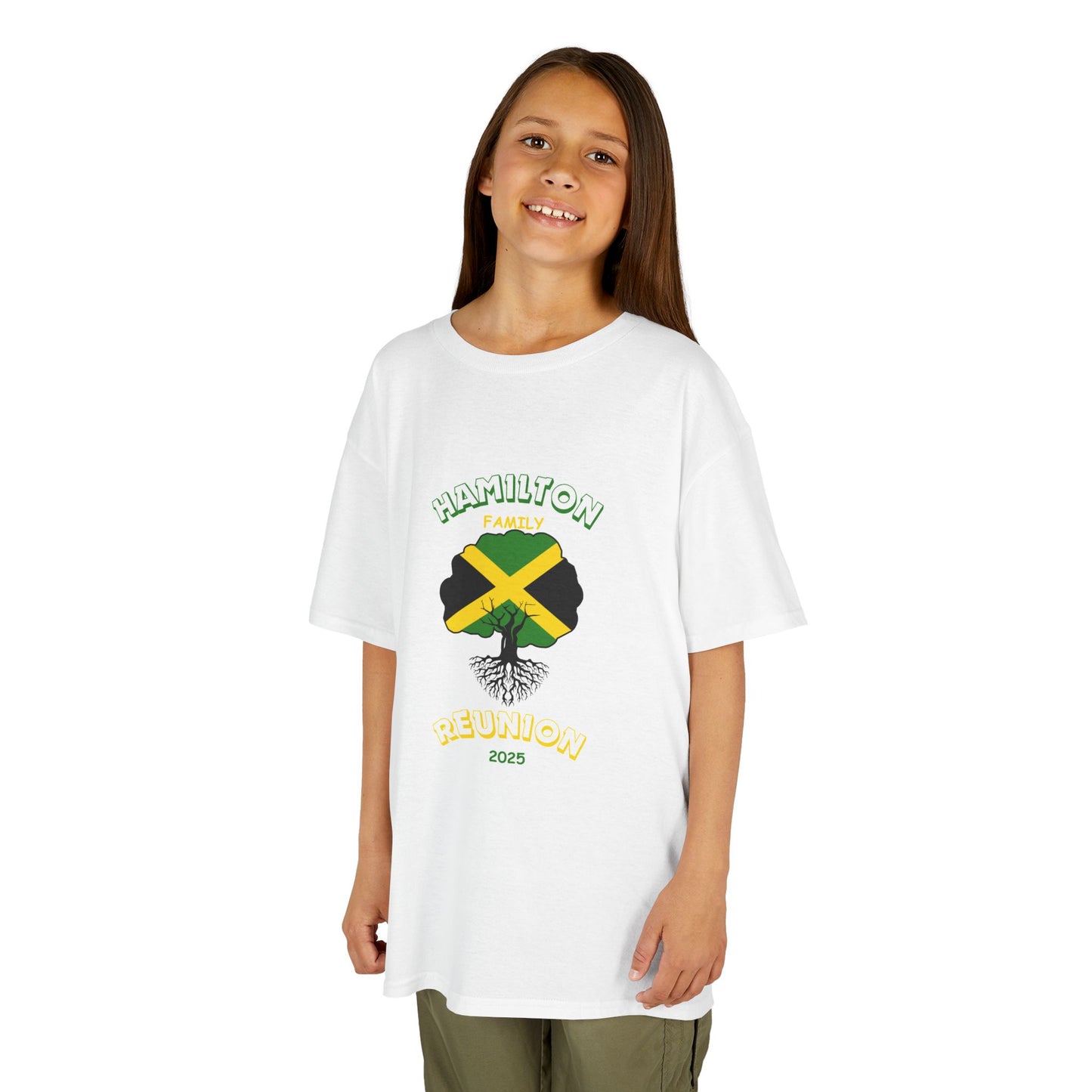 Hamilton Family Reunion Kids Tee, Lightweight Cotton Shirt for Kids Unisex